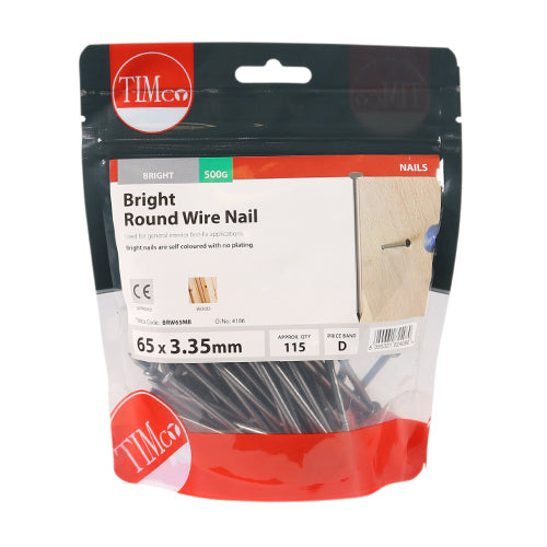 Timco | Round Wire Nail 65 x 3.35