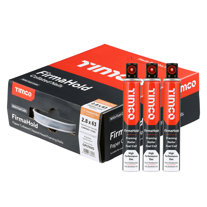 Timco | FirmaHold Clipped Head Nails 2.8 x 63mm