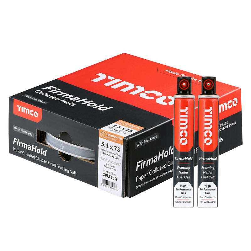 Timco | FirmaHold Clipped Head Nails 3.1 x 75mm