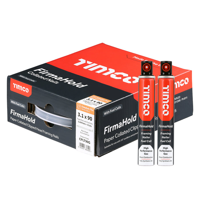 Timco | FirmaHold Clipped Head Nails 3.1 x 90mm