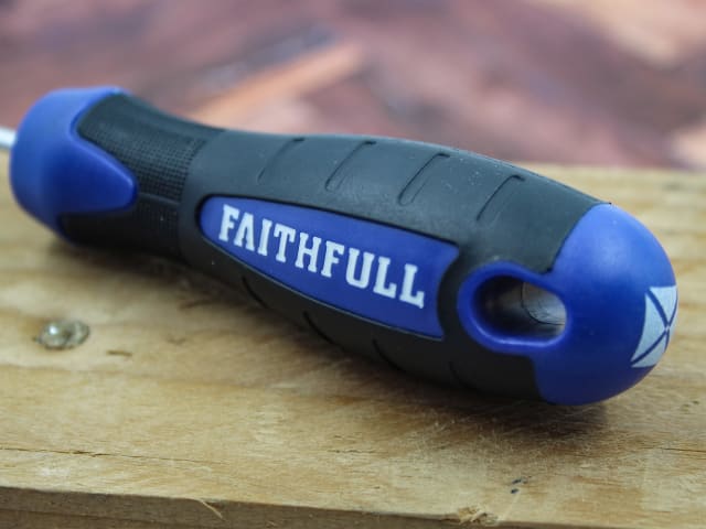 Faithfull Bradawl Soft Grip Handle Square Tip