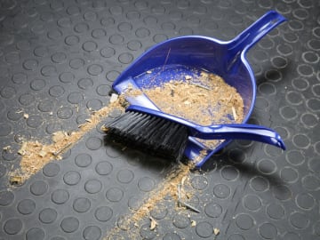 Faithfull | Plastic Dustpan & Brush Set