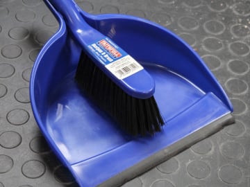 Faithfull | Plastic Dustpan & Brush Set