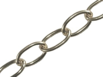Faithfull | Oval Chain 2.3mm x 10m Chrome