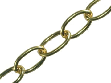 Faithfull | Oval Chain 1.8mm x 10m Polished Brass