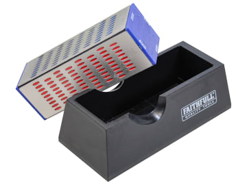 Faithfull | Diamond Sharpening Stone 4 Sided 150 x 50 x 50mm