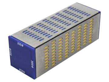 Faithfull | Diamond Sharpening Stone 4 Sided 150 x 50 x 50mm