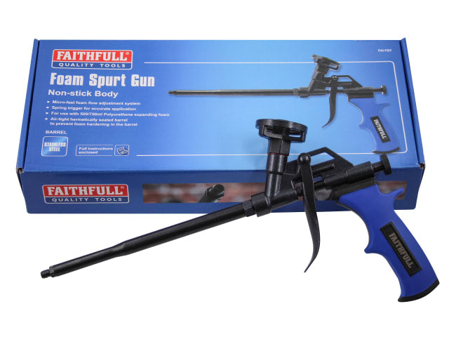 Faithfull Non Stick Foam Spurt Gun
