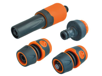 Faithfull | Plastic Hose Fittings Starter Kit 1/2in