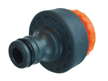 Faithfull | Plastic Tap Hose Connector 1/2 & 3/4in