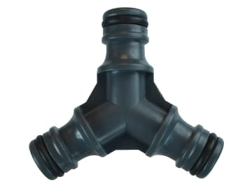 Faithfull | Plastic Y-Hose Connector