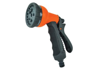 Faithfull | Plastic 8 Pattern Adjustable Spray Gun (Bulk Pack 8)