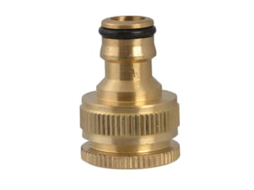 Faithfull | Brass Dual Tap Connector 12.5-19mm (1/2 - 3/4in)