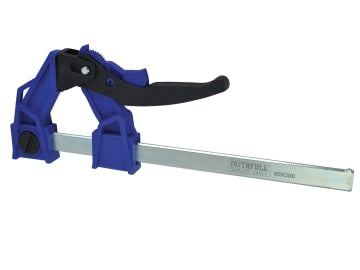 Faithfull | Heavy-Duty Lever Clamp Capacity 200mm