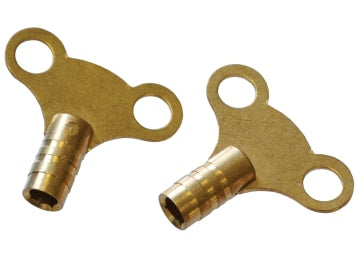 Faithfull | Radiator Keys - Brass (Pack of 2)