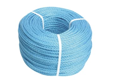Faithfull | Blue Poly Rope 8mm x 30m