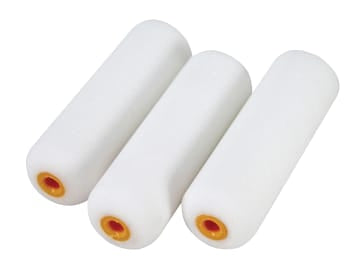 Faithfull | Foam Mini Roller Refills 100mm (4in) Pack of 10