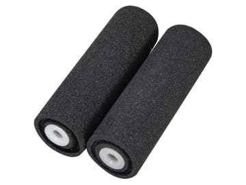 Faithfull | Concave Foam Mini Roller Refill (Pack 2)