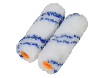 Faithfull | Microfibre Mini Roller Refill (Pack 2)