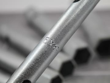 Faithfull | Box Spanner Set 6Pc 8-19mm + Tommy Bar