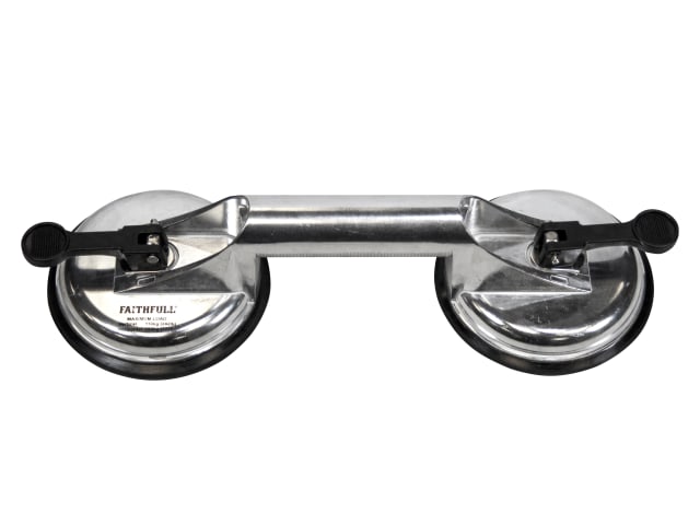 Faithfull | Double Pad Aluminium Pro Suction Lifter