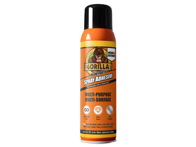 Gorilla Heavy-Duty Spray Adhesive 400ml