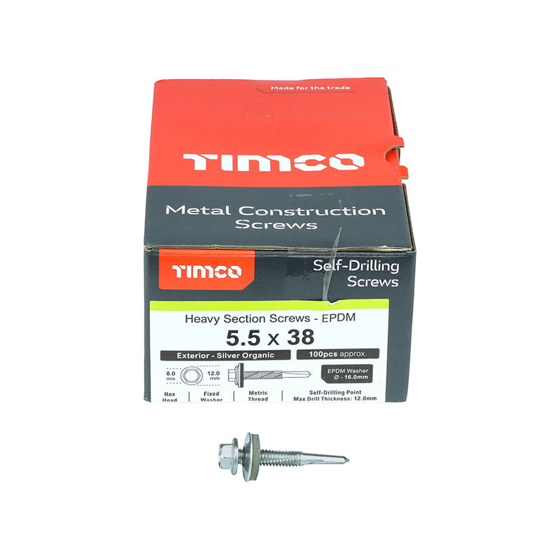 Timco | Hex Screw 5.5 x 38