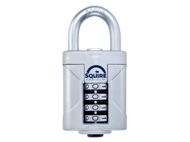 Squire Vulcan Open Boron Shackle Combination Padlock 50mm