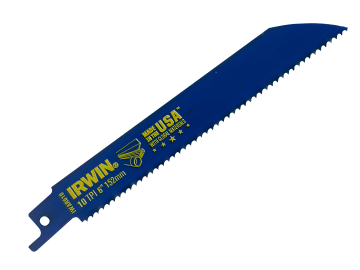 Irwin | 610R Sabre Saw Blade Metal & Wood Cutting 150mm (Pack 5)