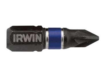 Irwin | Impact Pro Performance Screwdriver Bits PZ2 25mm (Pack 2)