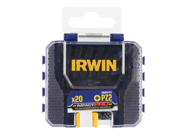 Irwin | Impact Pro Performance Screwdriver Bits PZ2 25mm (Pack 20)