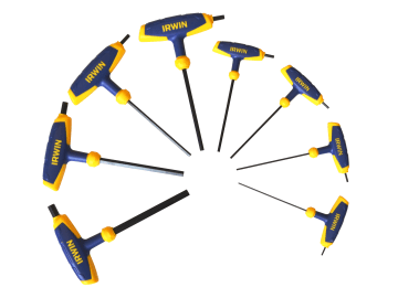 Irwin | Metric T-Handle Hex Key Set, 8 Piece