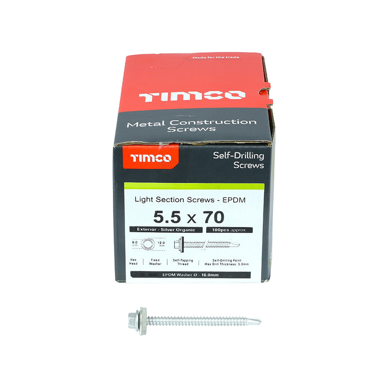 Timco | Hex Screw 5.5 x 70