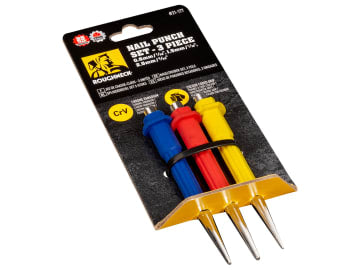 Roughneck | Nail Punch Set, 3 Piece