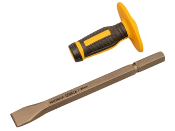 Roughneck | Gorilla Cold Chisel with Non-Slip Hand Guard 25 x 279mm (1 x 11in)