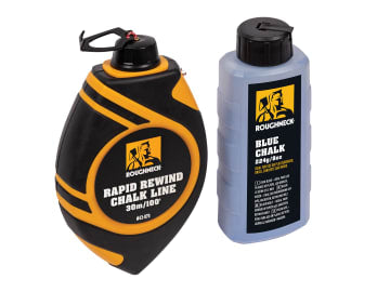 Roughneck | Rapid Rewind Chalk Line Reel Set 30m