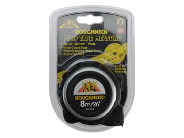 Roughneck | E-Z Read® Tape Measure 8m/26ft (Width 25mm)