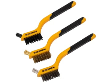 Roughneck | Mini Wire Brush Set 3 Piece
