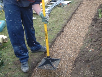 Roughneck | 64-379 Earth Rammer (Tamper) with Fibreglass Handle 4.5kg (10 lb)