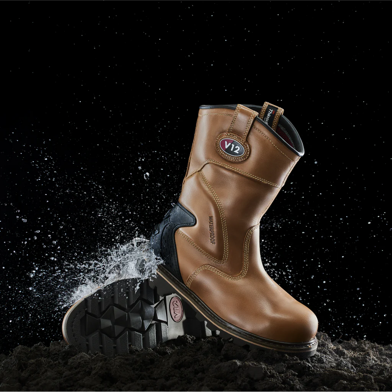 V12 TOMAHAWK VINTAGE WATERPROOF RIGGER BOOT