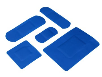 Scan | Hypoallergenic Blue Plasters (120 Assorted)