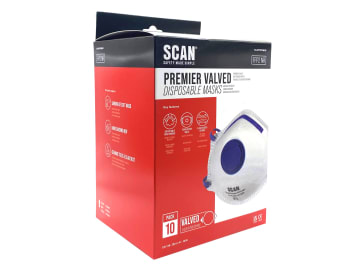 Scan | Moulded Valved Disp Mask FFP2 (10 Pack)