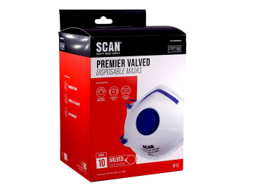 Scan | Moulded Valved Disp Mask FFP2 (10 Pack)