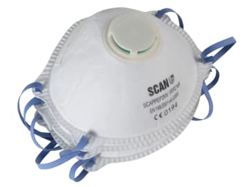 Scan | Moulded Valved Disposible Face Mask FFP2 (3 Pack)