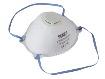 Scan | Moulded Valved Disposible Face Mask FFP2 (3 Pack)