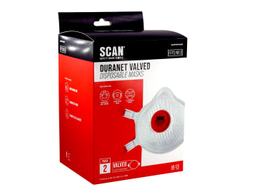 Scan | Moulded Duranet Disposible Mask FFP2 (2 Pack)