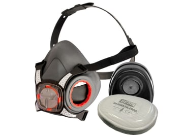 Scan | Twin Half Mask Respirator + P2 Refills