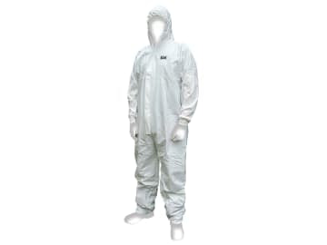 Scan | Chemical Splash Resistant Disposable Coverall White Type 5/6