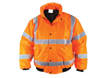 Scan | Hi-Vis Bomber Jacket Orange