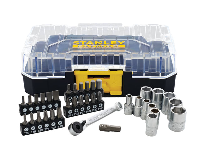 Stanley FatMax® PRO-STACK™ 1/4in Socket & Bit Set - 37pcs